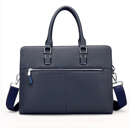 One Shoulder Messenger Official Document Casual Leather Bag